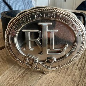 Lauren Ralph Lauren Black Belt Size L-XL